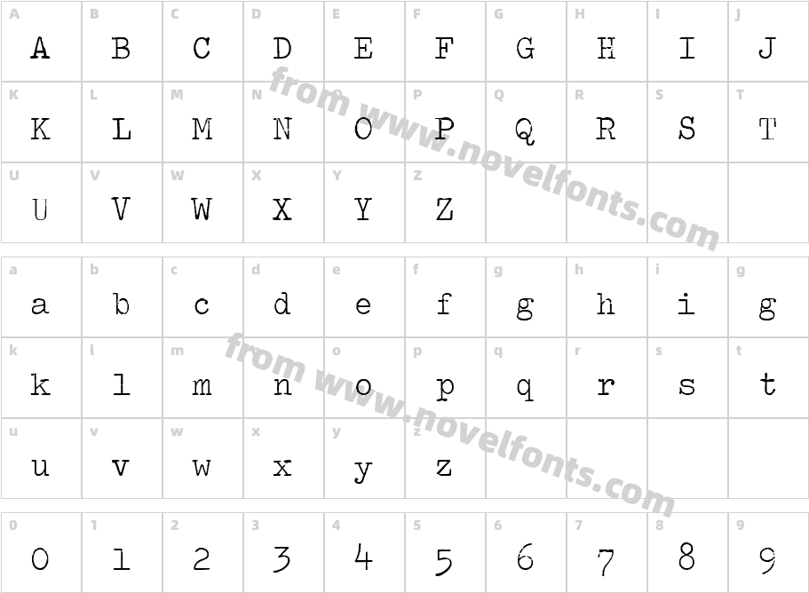 Splendid 66Character Map