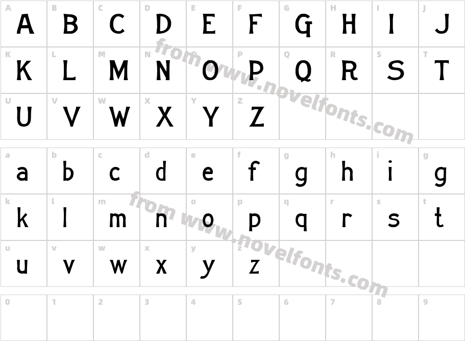 Stonehouse DemoCharacter Map