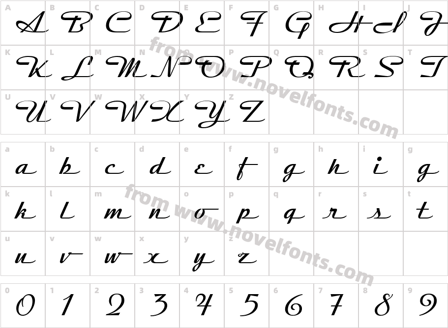 Streamline LightCharacter Map