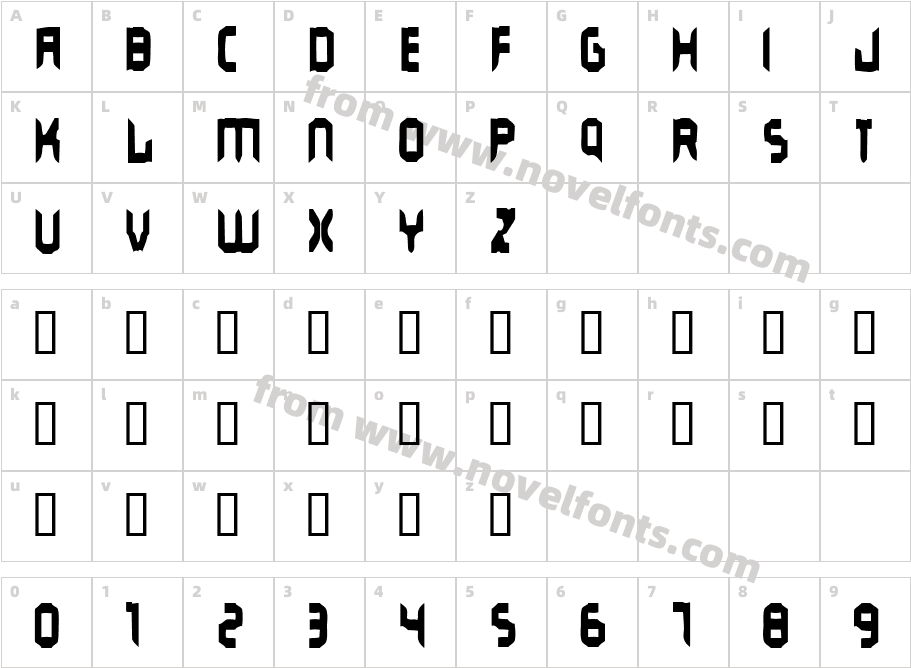 Stun OperatorCharacter Map