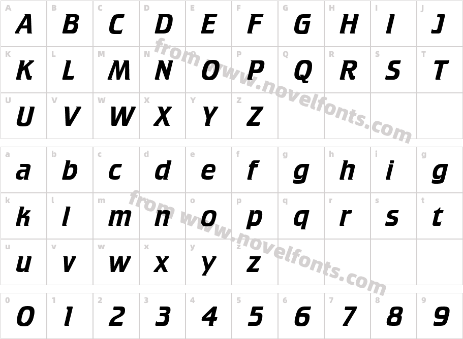 StuttgartCharacter Map