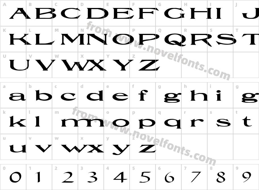 Style Brand Final61 Regular ttextCharacter Map