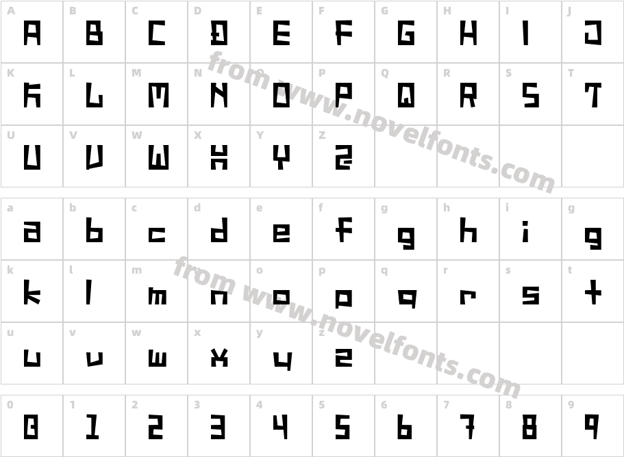 Sucide NoteCharacter Map