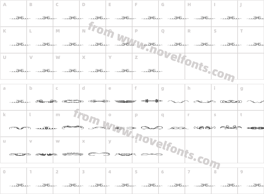 Sughayer Separates 15Character Map