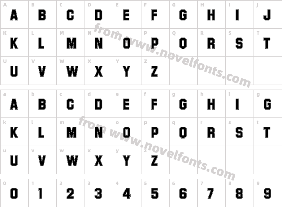 Superstar PlainCharacter Map