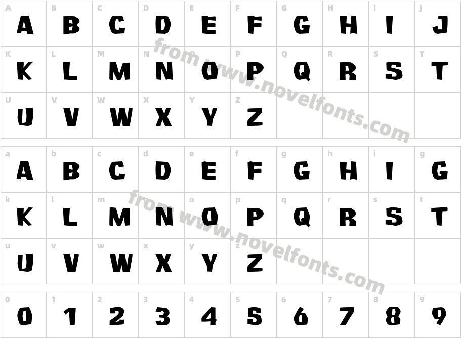 SurvivantCharacter Map