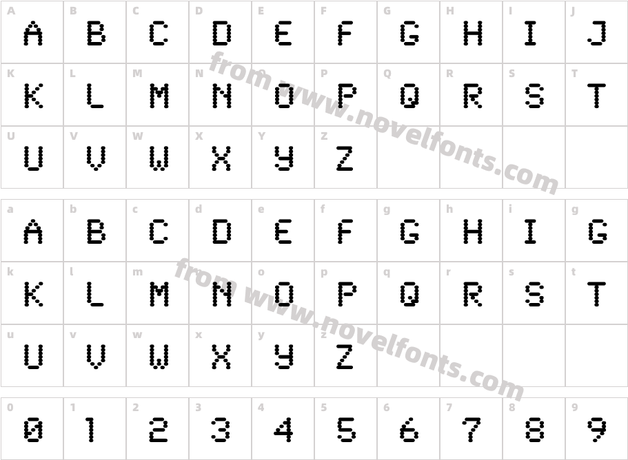 Synchro PlainCharacter Map