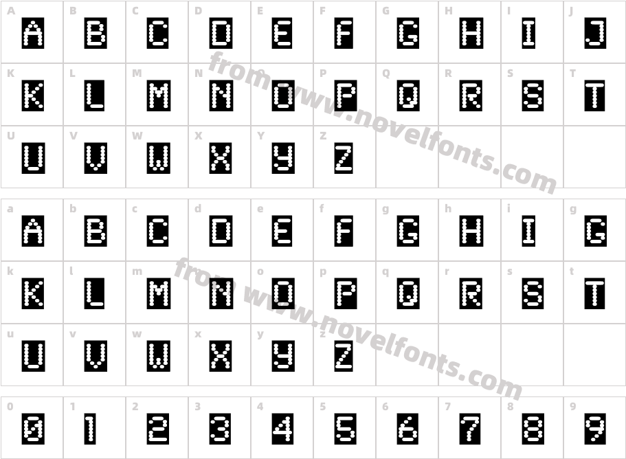 Synchro Reverse PlainCharacter Map