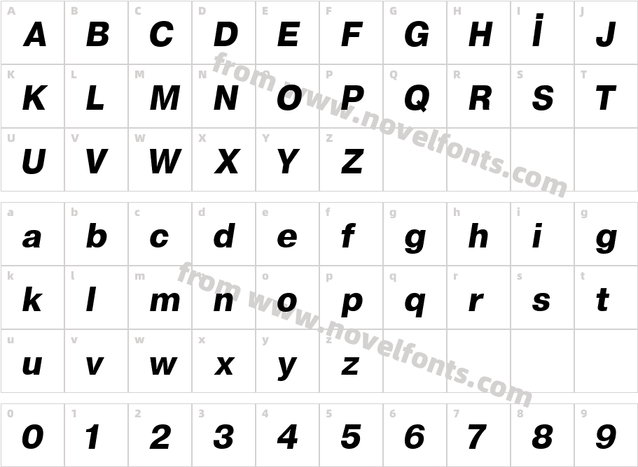 Syntax Bold ItalicCharacter Map