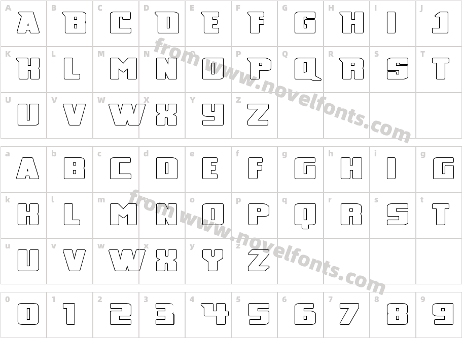 Broad DaylightCharacter Map