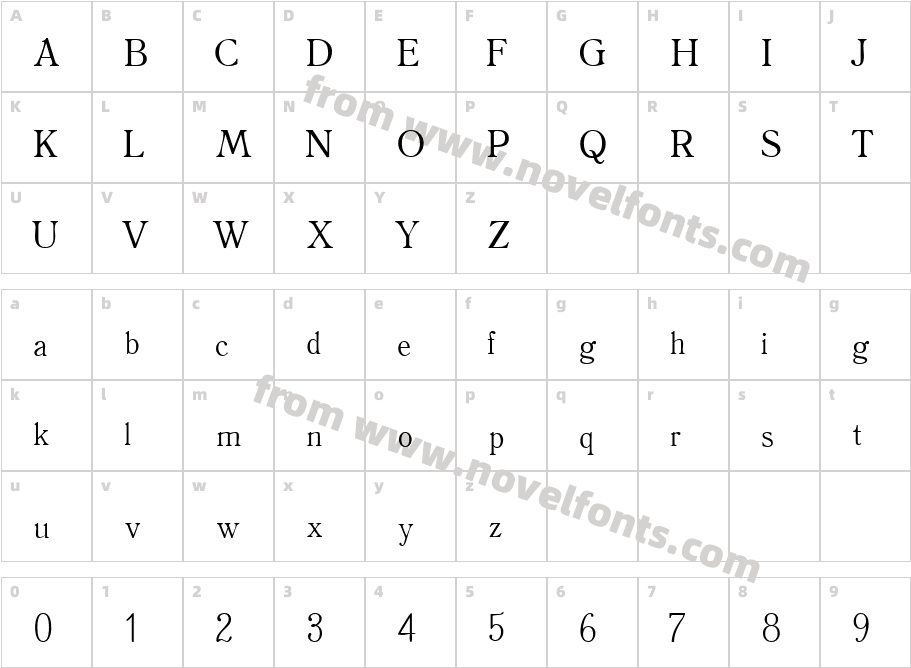 TF Gorda NormalCharacter Map