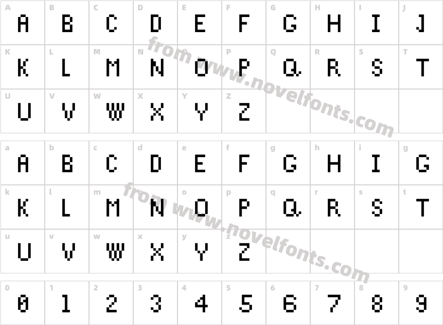 THMCharacter Map