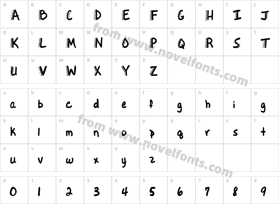 TM_MINUET SBE giftCharacter Map