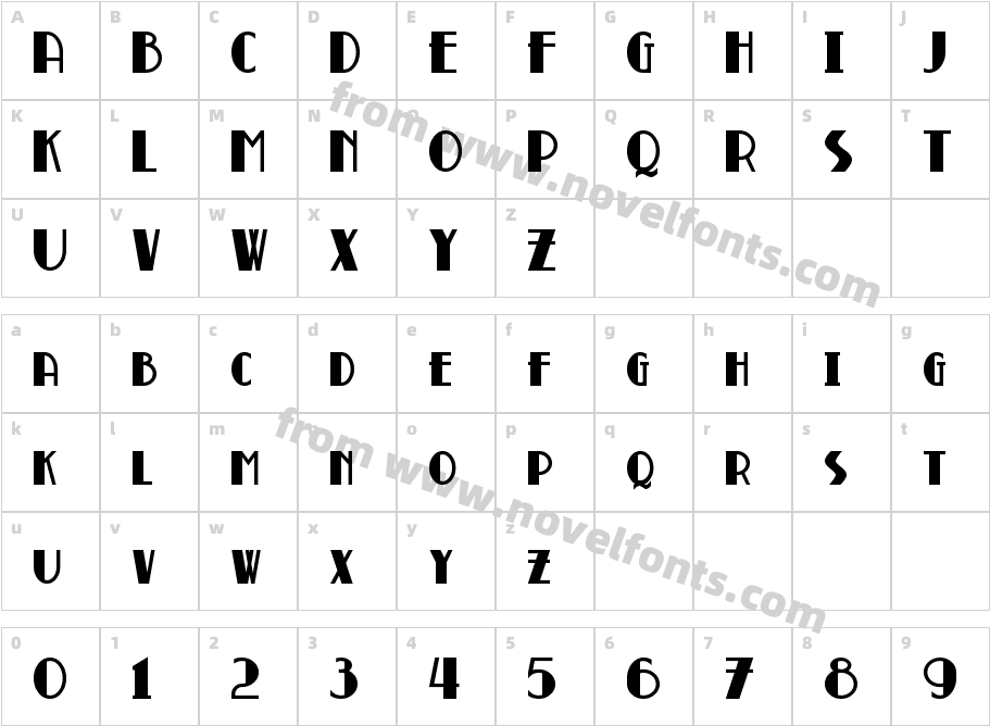 BroadmoorCharacter Map