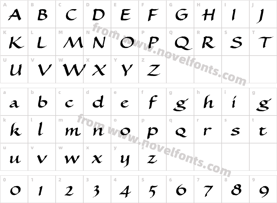 TXT BethlehemCharacter Map