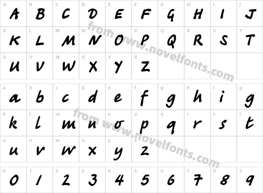 TagirCCharacter Map