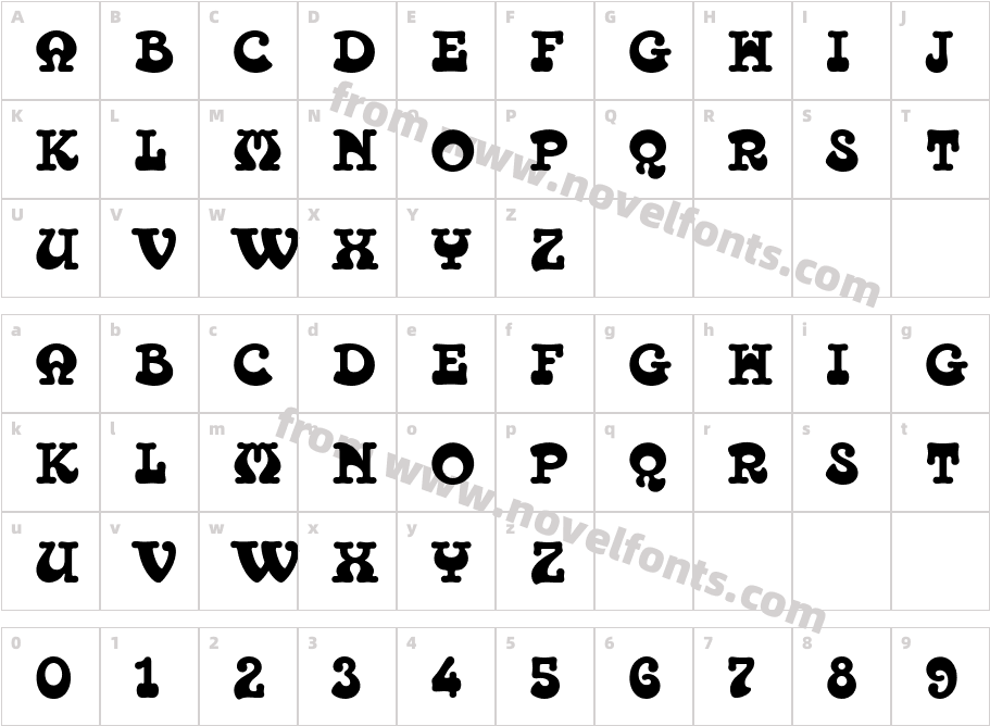 Tambourine Solid DCharacter Map