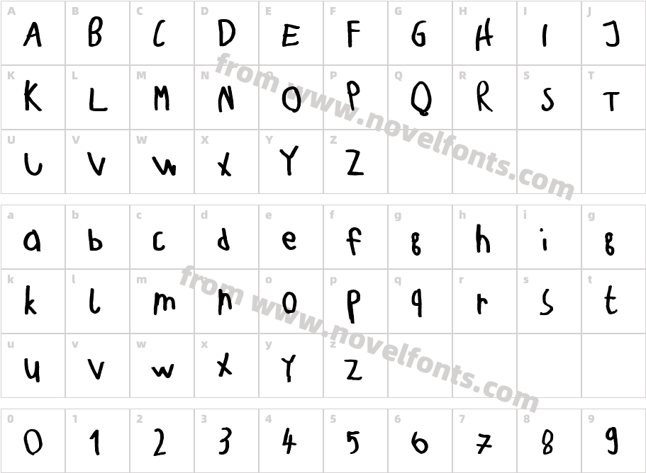 Teje BeckerCharacter Map