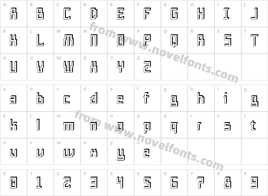 Templo SombraCharacter Map