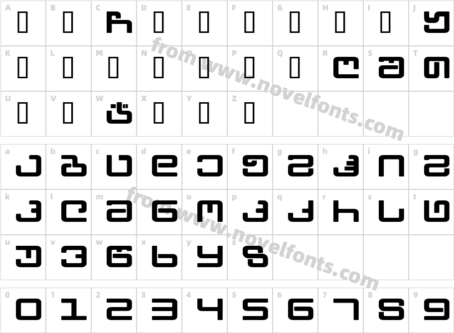 Teo HeavyCharacter Map