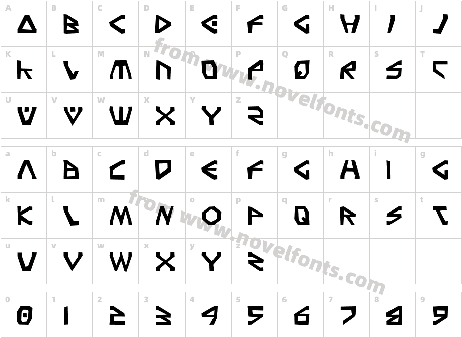 Terra Firma RoughCharacter Map