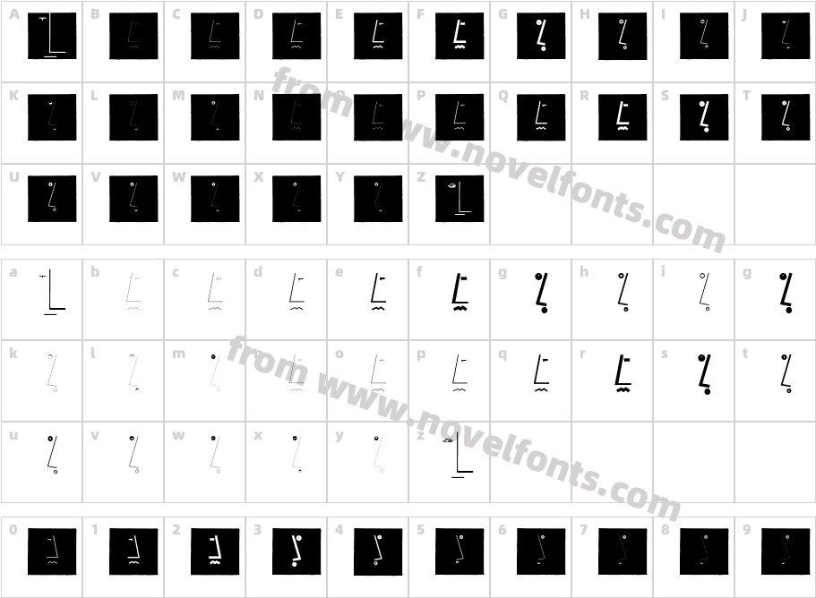 Testroom ThreeCharacter Map