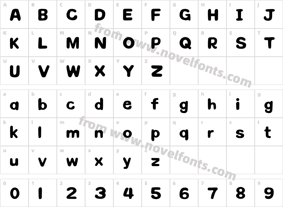 Tickle Toes InfanityCharacter Map