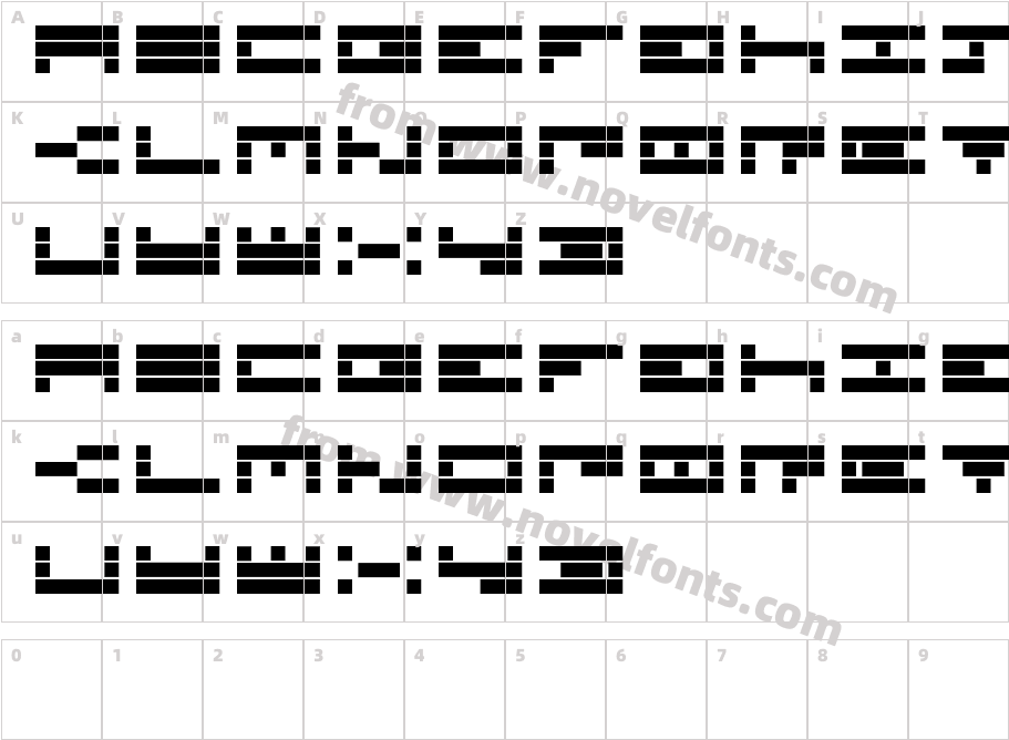 Time BombCharacter Map