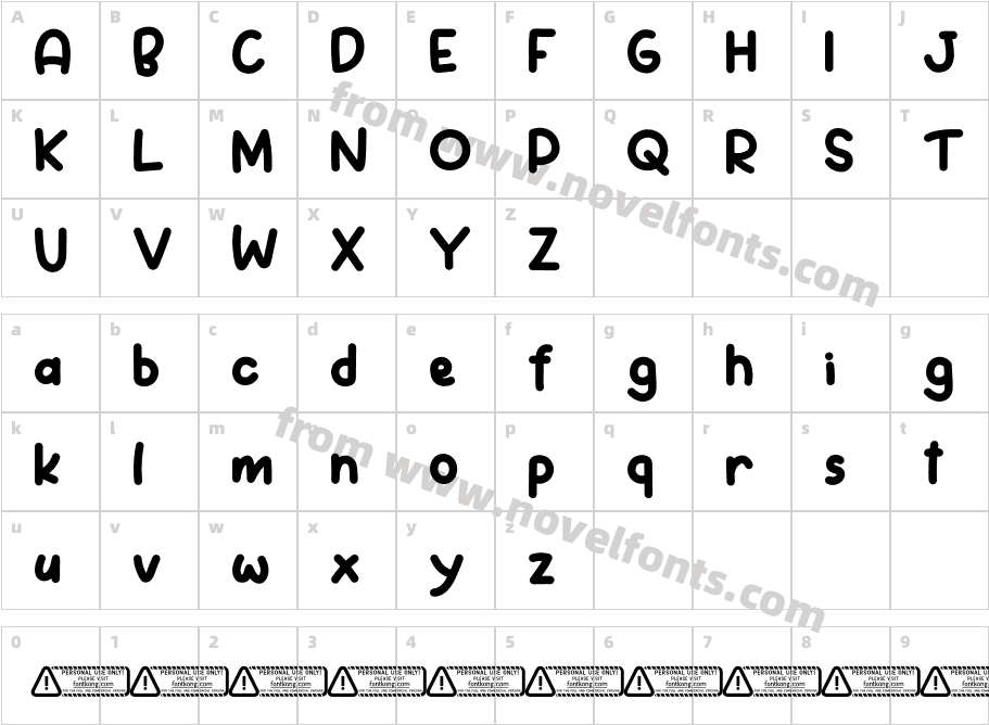 Time Zone PERSONAL USE ONLY!Character Map