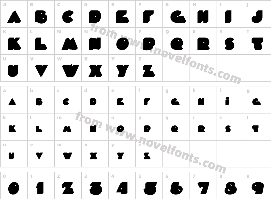 Timepiece 3D Back FillCharacter Map