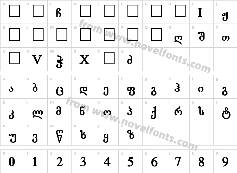 Times New RomanPS BoldMTCharacter Map