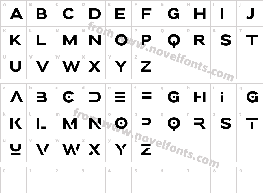 Brolink DEMOCharacter Map