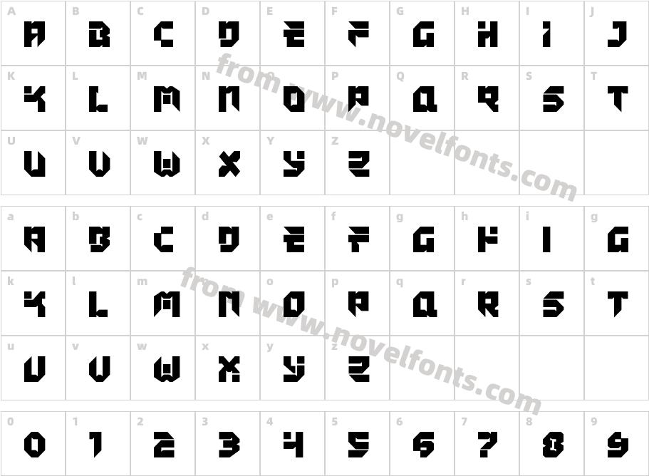 Tokyo Drifter StraightCharacter Map