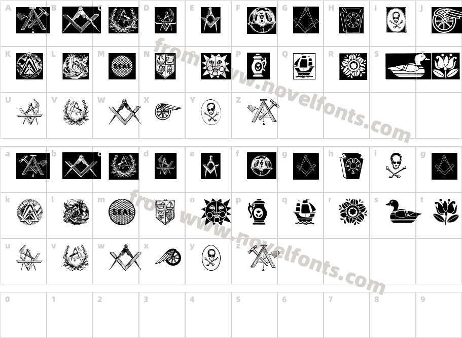 Tools SymbolsCharacter Map