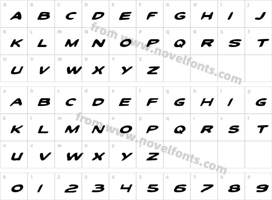 Toon Town Industrial Exp ItalCharacter Map