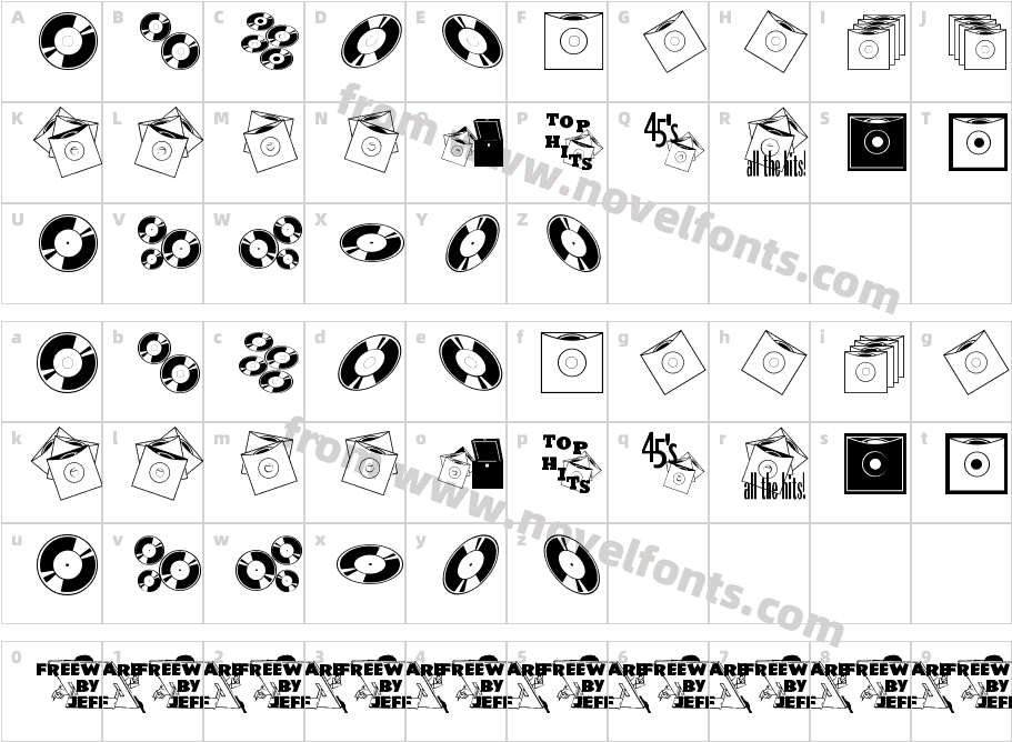 Top 40 JLCharacter Map