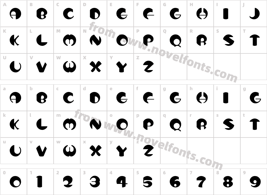 TotemCharacter Map