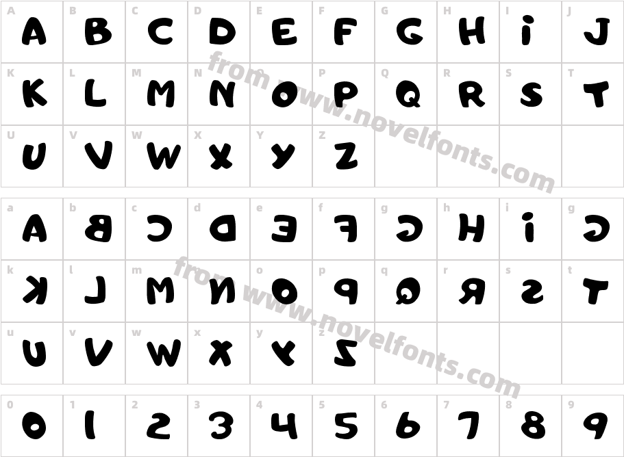 Toy Store ChainCharacter Map