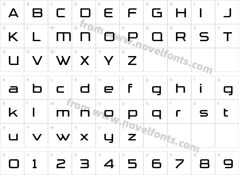 Trade Marker LightCharacter Map