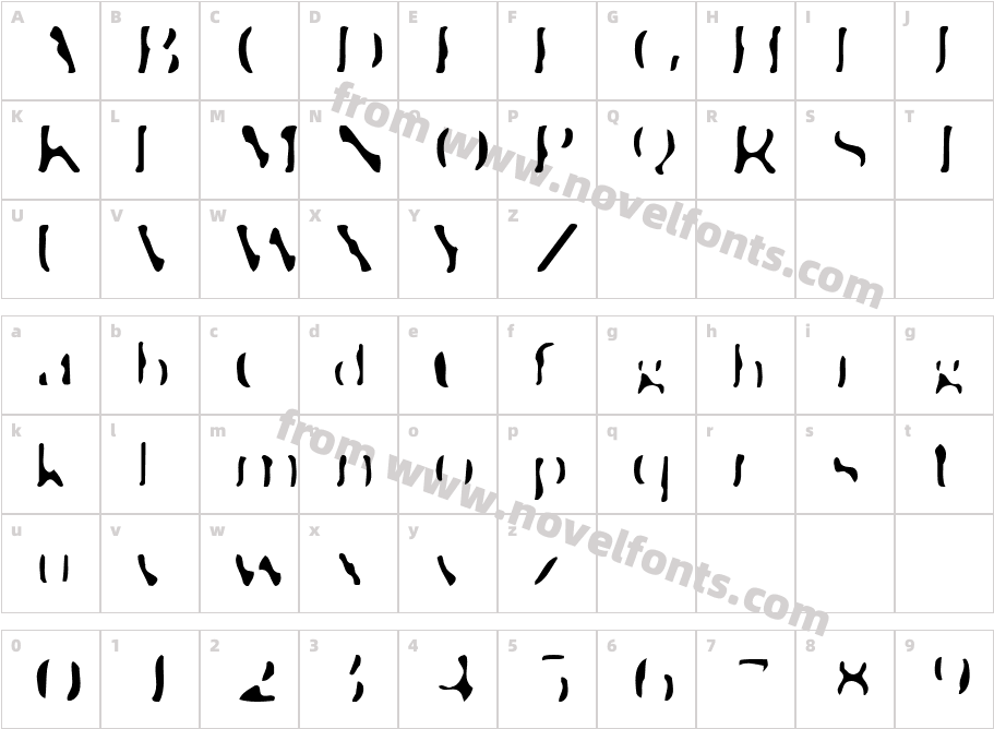 Transfer51 UltraCharacter Map