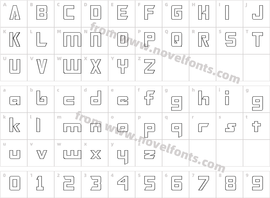 Transformers Hollow NormalCharacter Map