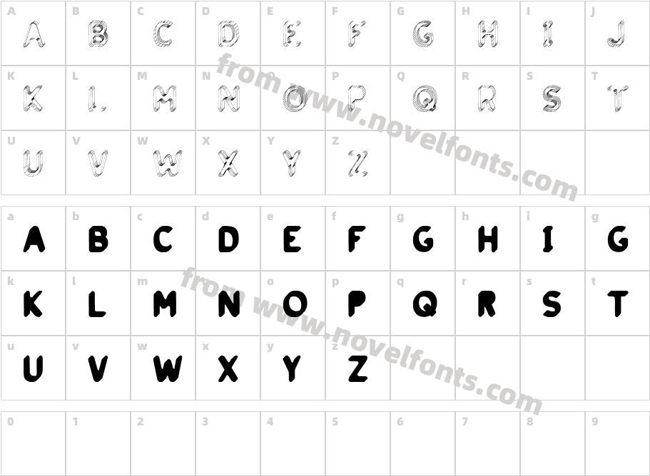 Brouhaha OneCharacter Map