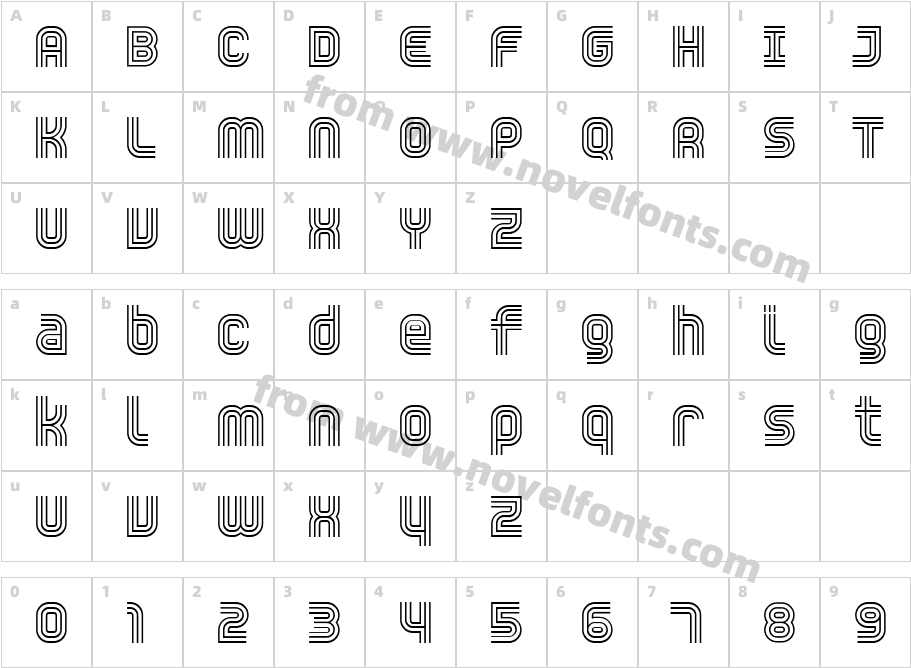 Trisect LightCharacter Map