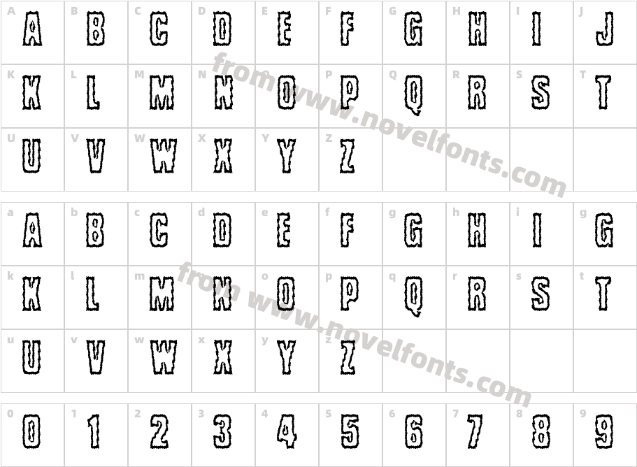 BrrrittyCharacter Map