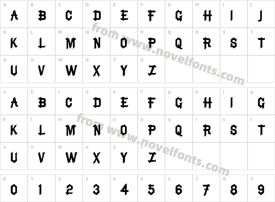 Bruce Mikita TwoCharacter Map