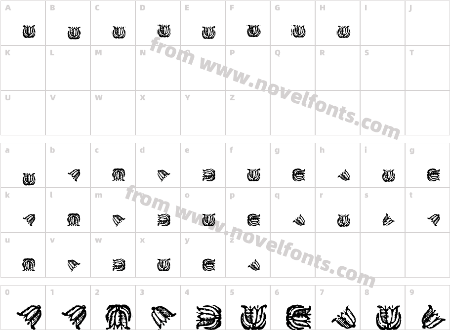 Tulip BorderWFCharacter Map