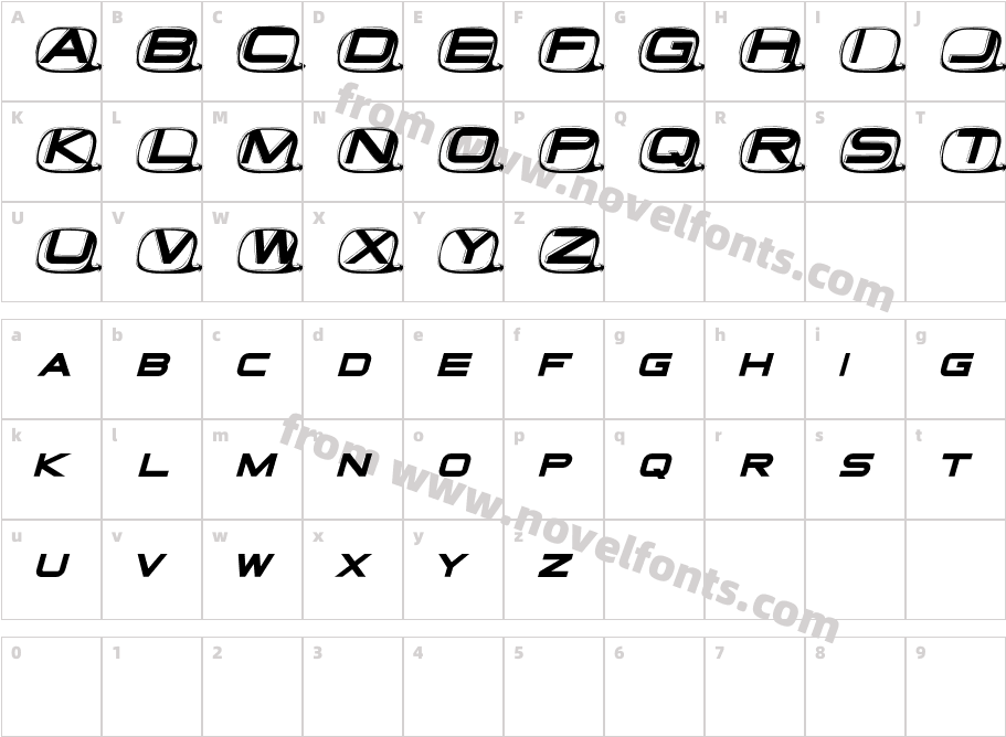 TvdinnerCharacter Map