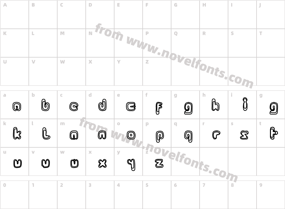 Twistn CurvesCharacter Map