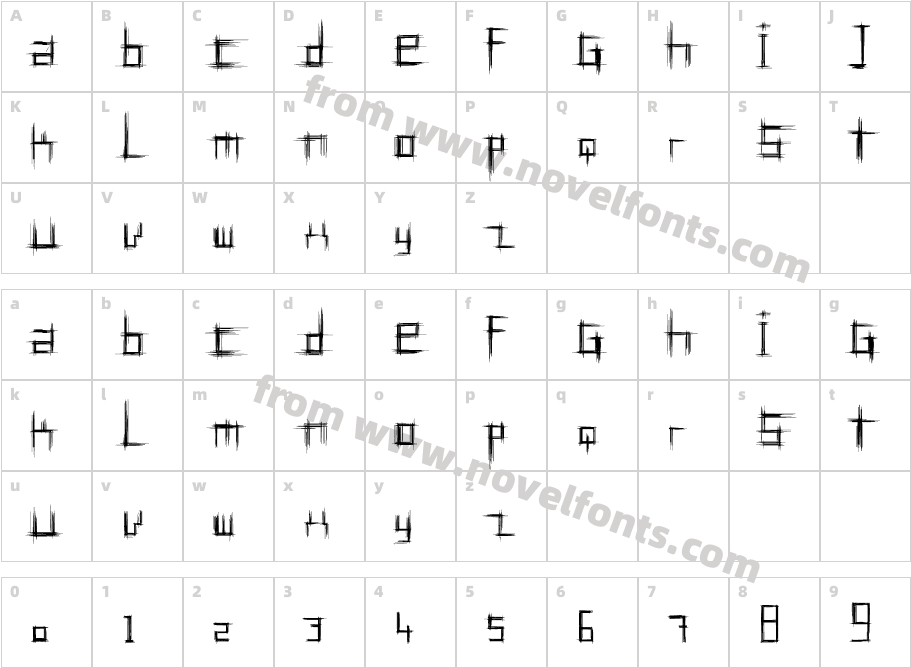 Bruised FiveCharacter Map