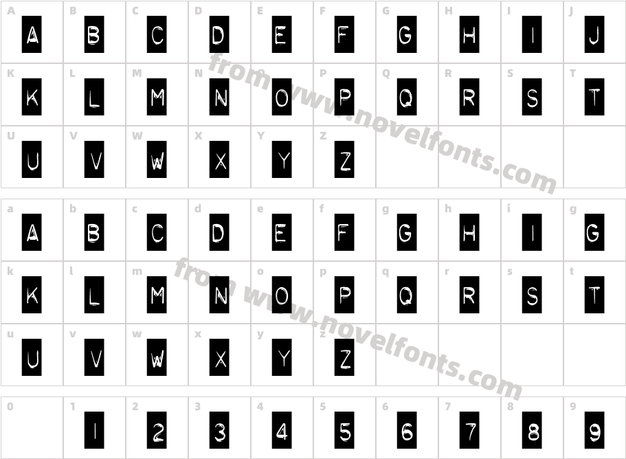 Typo NegativeCharacter Map